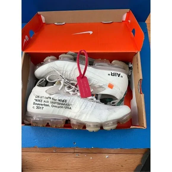 Nike Air VaporMax OFF-WHITE Part 2 2018 AA3831-100 Size 11 - Picture 1 of 7